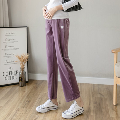 Γυναικείο καθημερινά παντελόνι  φαρδύ  μοντέλο για εγκύους