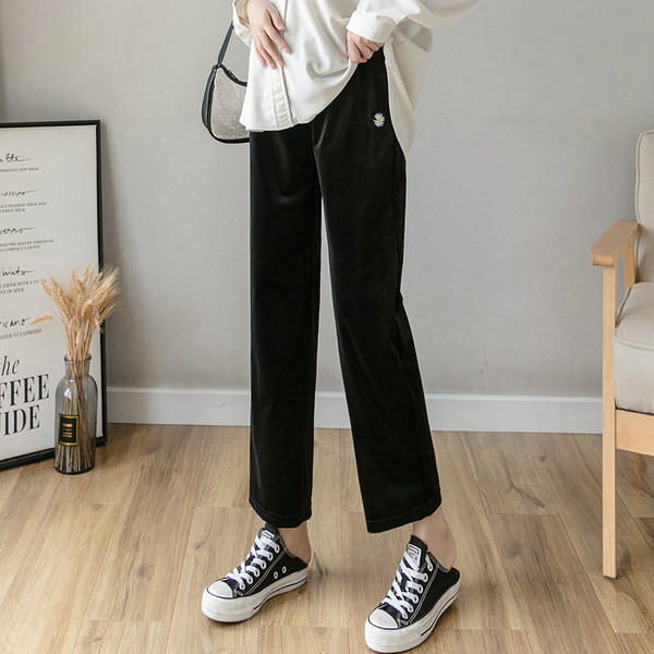 Γυναικείο καθημερινά παντελόνι  φαρδύ  μοντέλο για εγκύους