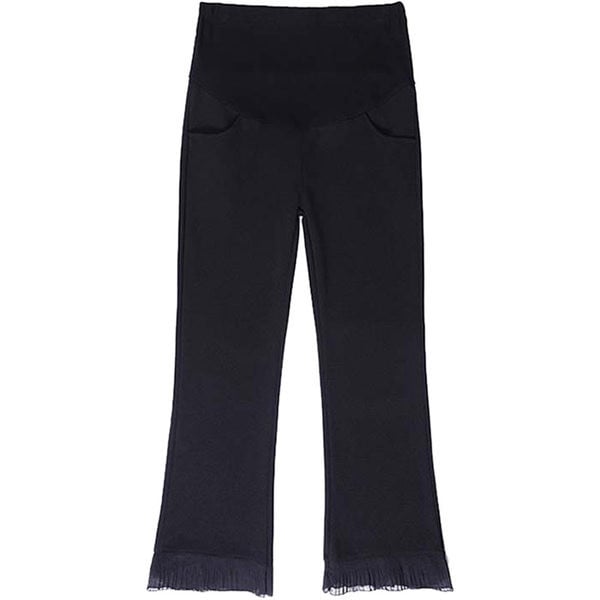 Μοντέρνο γυναικείο παντελόνι ίσιο μοντέλο για έγκυες γυναίκες