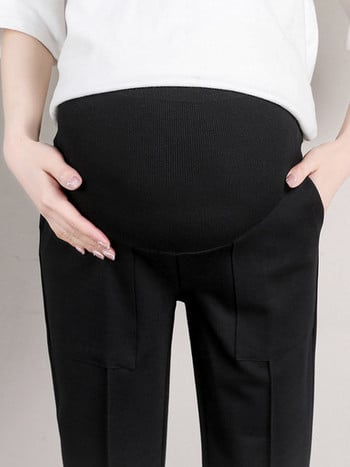 Γυναικείο παντελόνι ίσιο απλό μοντέλο για έγκυες γυναίκες