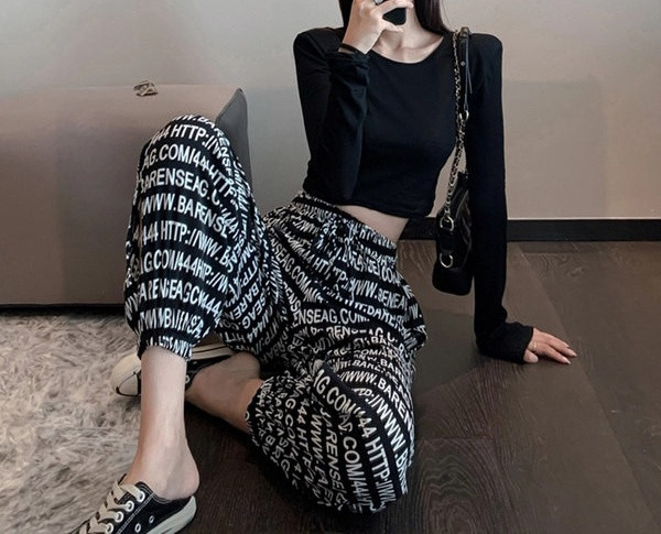 Ženske ležerne duge hlače za trudnice