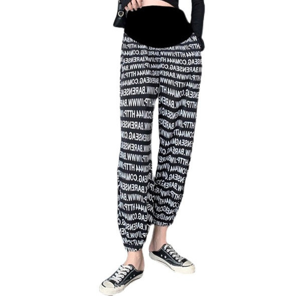 Ženske ležerne duge hlače za trudnice