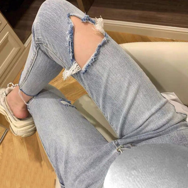 Γυναικείο κομψό τζιν Λεπτό μοντέλο για έγκυες γυναίκες