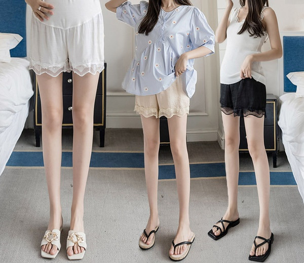 Ženske ležerne kratke hlače za trudnice