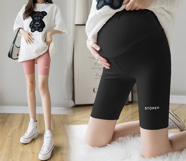 Γυναικείο κοντό κολάν με επιγραφή για έγκυες γυναίκες