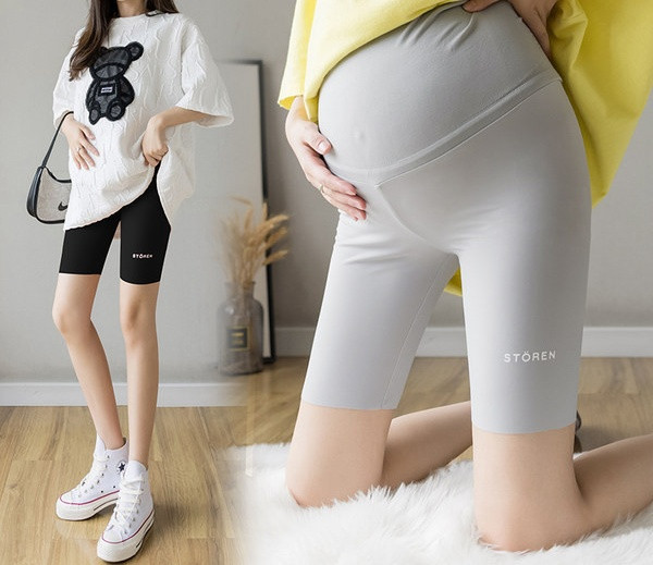 Γυναικείο κοντό κολάν με επιγραφή για έγκυες γυναίκες