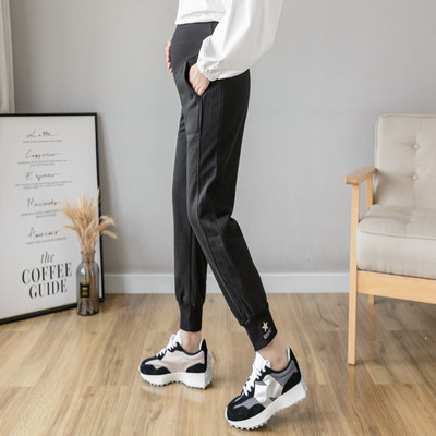 Ženske sportske hlače ravni model za trudnice