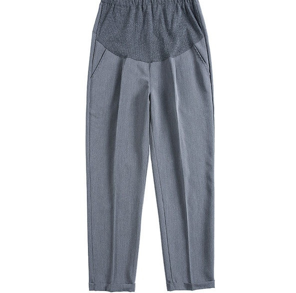 Ženski moderni ravni model hlača za trudnice