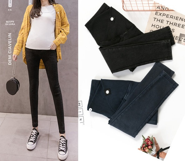 Γυναικείο καθημερινό κολάν απλό μοντέλο για εγκύους