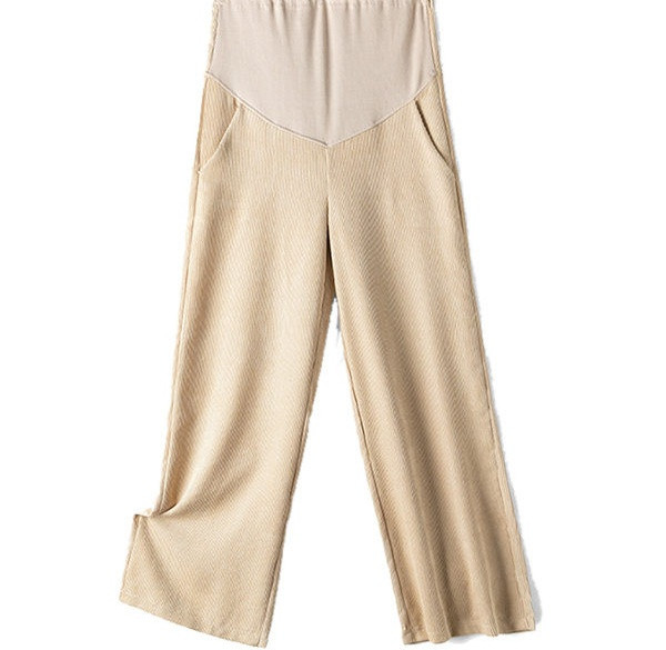 Γυναικείο μακρύ παντελόνι απλό μοντέλο για έγκυες γυναίκες