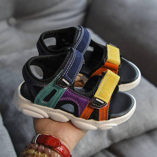 Dječje sandale za dječake od eko kože i čičak trake