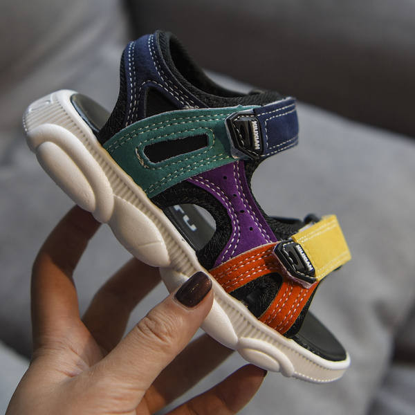 Dječje sandale za dječake od eko kože i čičak trake