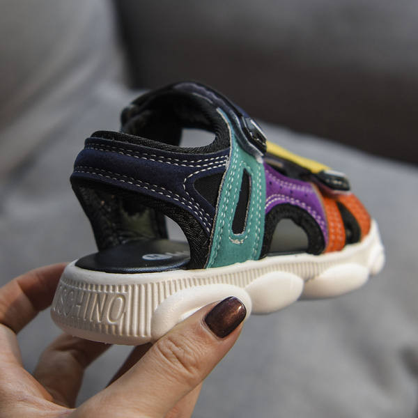 Dječje sandale za dječake od eko kože i čičak trake