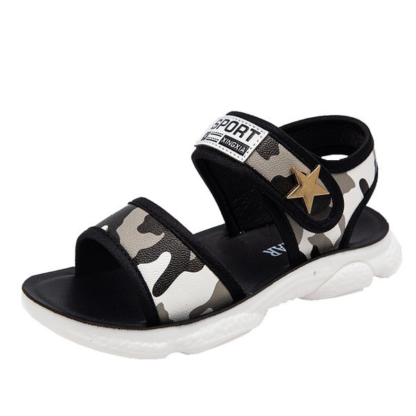 Dječje sandale s maskirnim uzorkom za dječake