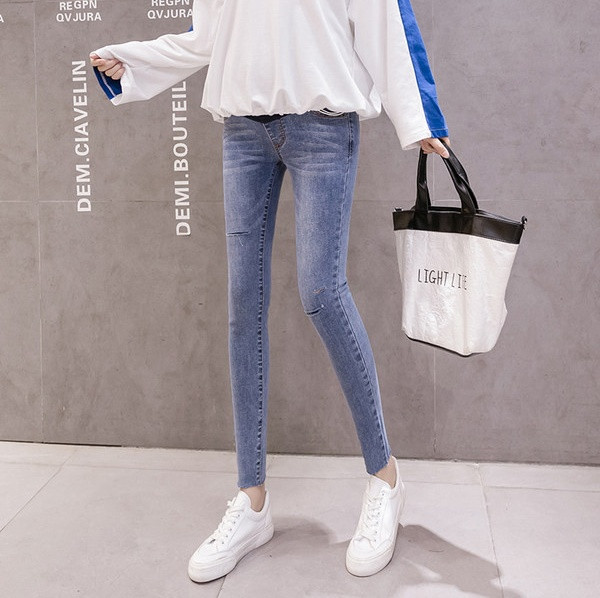 Γυναικείο τζιν Slim μοντέλο για εγκύους