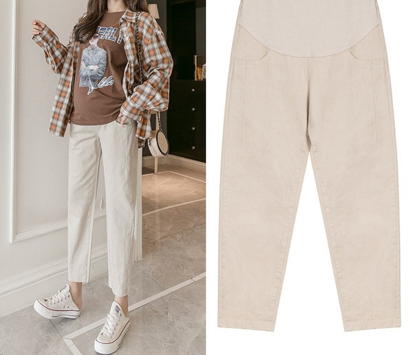 Γυναικείο απλό παντελόνι για έγκυες γυναίκες