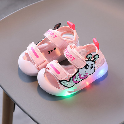 Dječje svjetleće sandale s aplikacijom za dječake i djevojčice