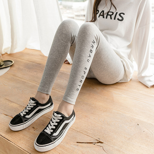 Ženske dnevne duge tajice sa natpisom za trudnice