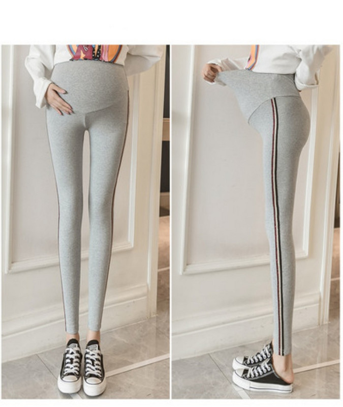 Γυναικείο καθημερινό κολάν με βολάν για έγκυες γυναίκες