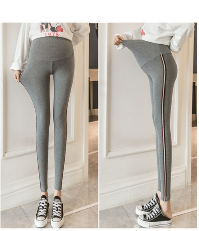 Γυναικείο καθημερινό κολάν με βολάν για έγκυες γυναίκες