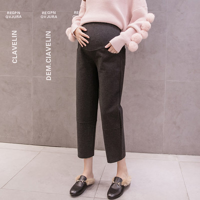 Ženski ravni model hlača za trudnice