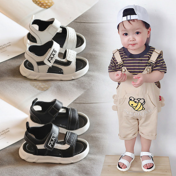 Novi model dječjih sandala za dječake u bijeloj, crnoj i braon boji