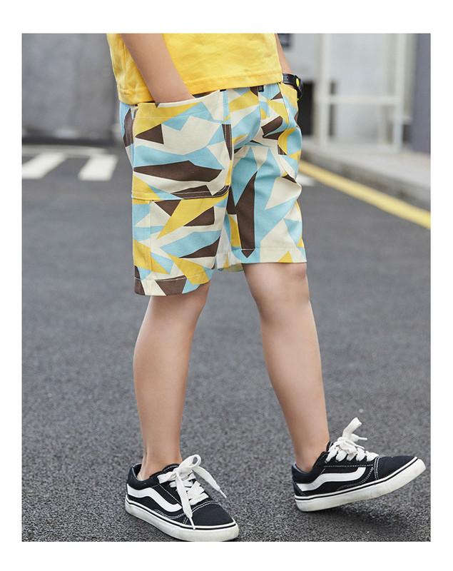 Dječje ležerne kratke hlače s džepovima