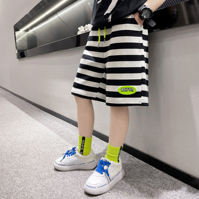 Νέο μοντέλο κοντό παιδικό σορτς για αγόρια, κατάλληλο για καθημερινή ζωή και σπορ