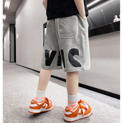 Νέο μοντέλο κοντό παιδικό σορτς για αγόρια, κατάλληλο για καθημερινή ζωή και σπορ