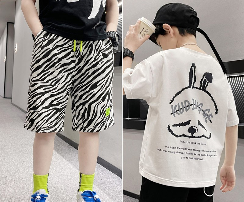 Νέο μοντέλο κοντό παιδικό σορτς για αγόρια, κατάλληλο για καθημερινή ζωή και σπορ