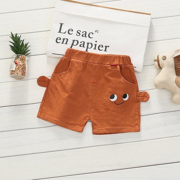 Dječje kratke hlače s elastičnim strukom - primjerene za dječake