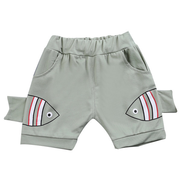 Dječje kratke hlače s elastičnim strukom - primjerene za dječake