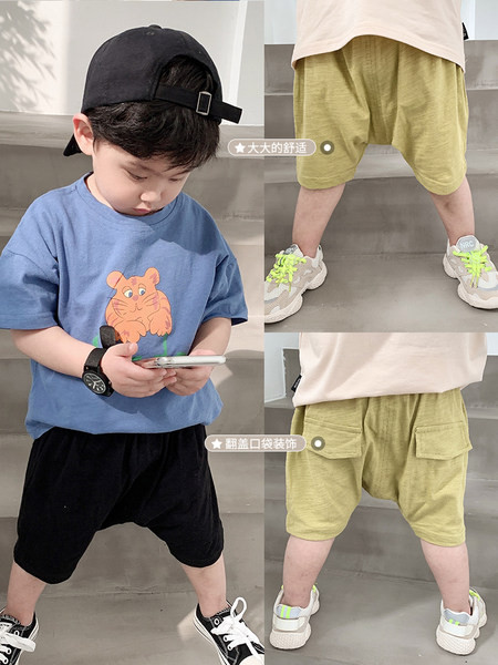 Παιδικά σορτς για αγόρια με ελαστική μέση