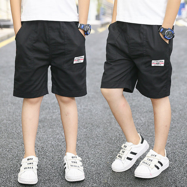 Casual παιδικό παντελόνι με τσέπες και ελαστική μέση