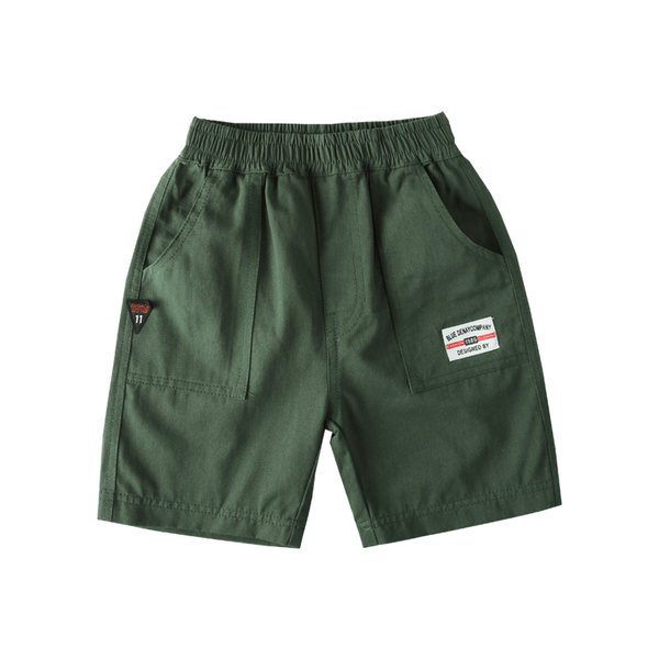 Casual παιδικό παντελόνι με τσέπες και ελαστική μέση