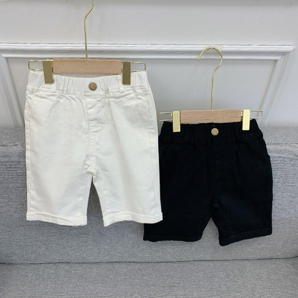 Βαμβακερό σορτς με ελαστική μέση