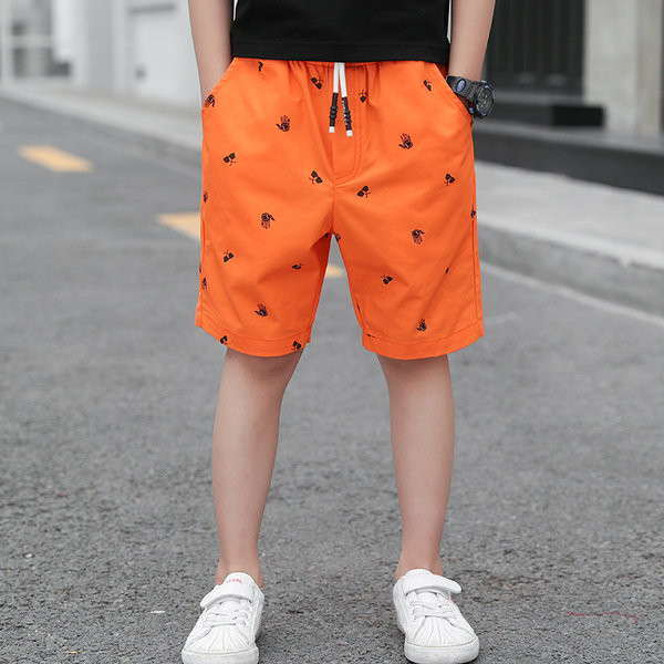 Ljetne dječje kratke hlače s vezom i vezicama