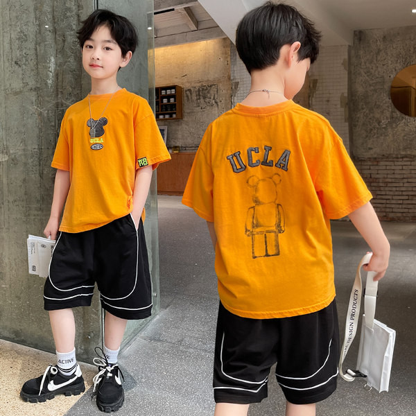 Uus mudel vabaaja lastepüksid valge äärisega