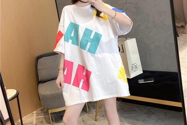 Ženska moderna široka bluza kratkih rukava za trudnice