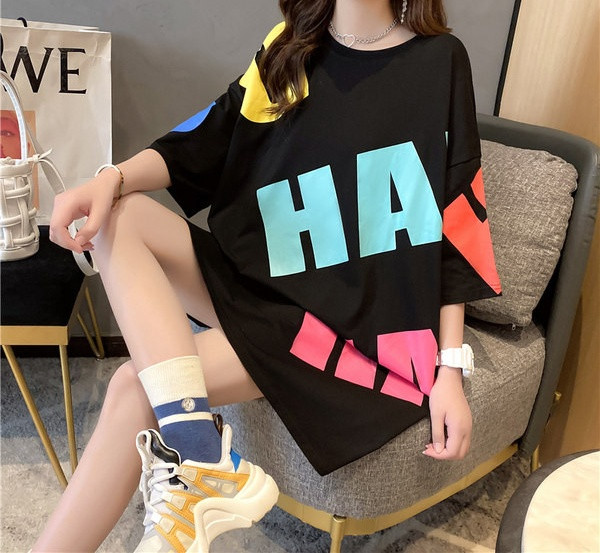 Ženska moderna široka bluza kratkih rukava za trudnice