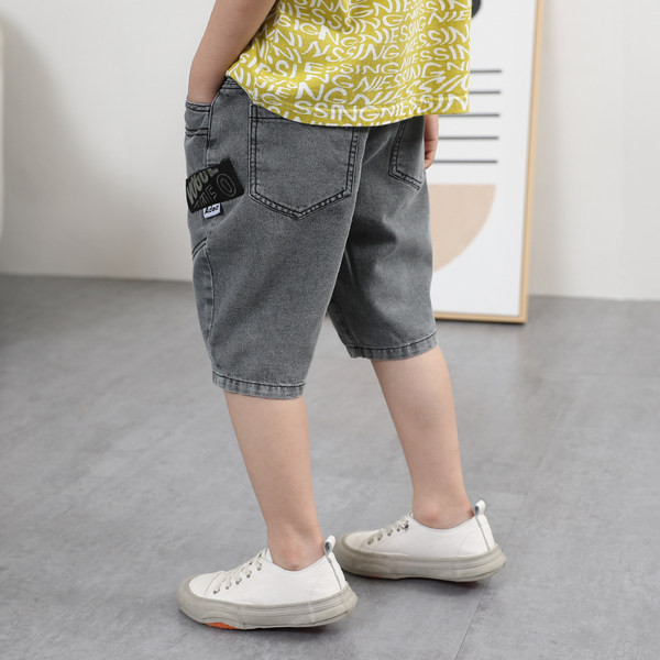 Τζιν σορτς με τσέπες για αγόρια