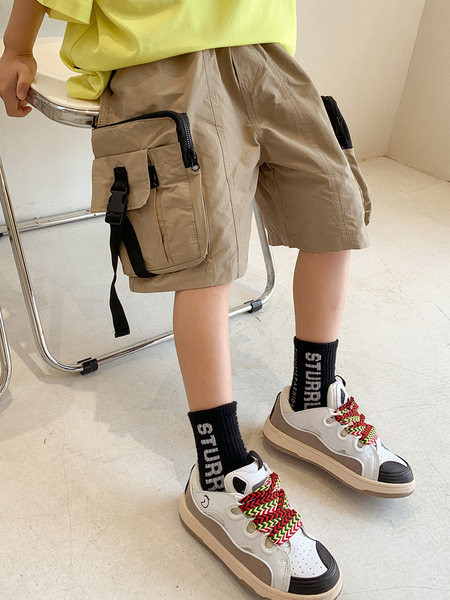 Novi model dječjih 3/4 hlača sa džepovima i patentnim zatvaračima