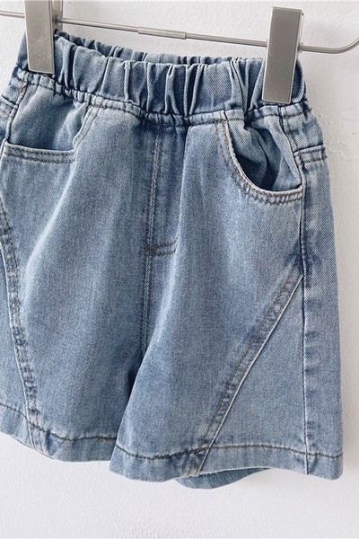 Dječje traper kratke hlače s džepovima