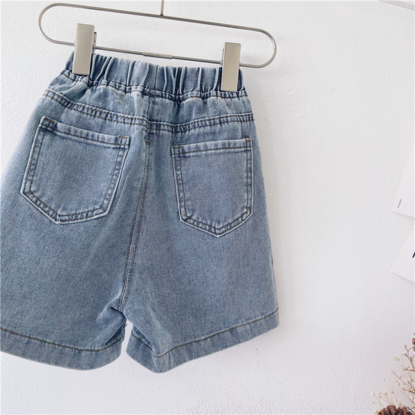 Dječje traper kratke hlače s džepovima