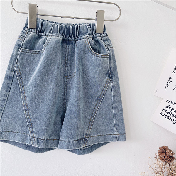 Dječje traper kratke hlače s džepovima