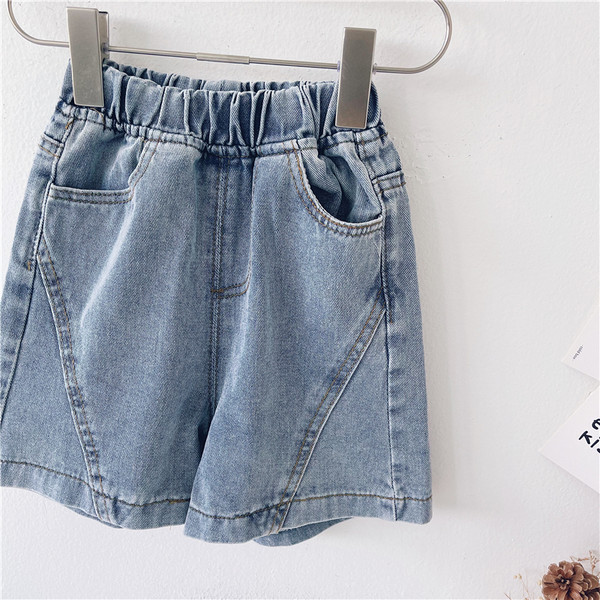 Dječje traper kratke hlače s džepovima