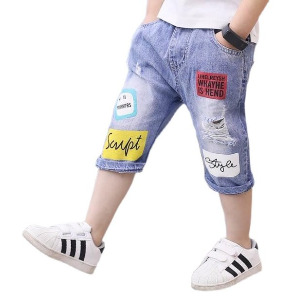 Moderne dječje traperice za dječake - četiri modela