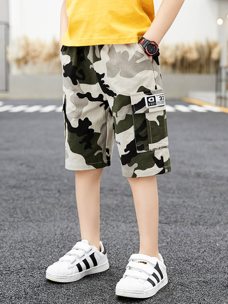 Casual σορτς με μήκος 3/4 για αγόρια