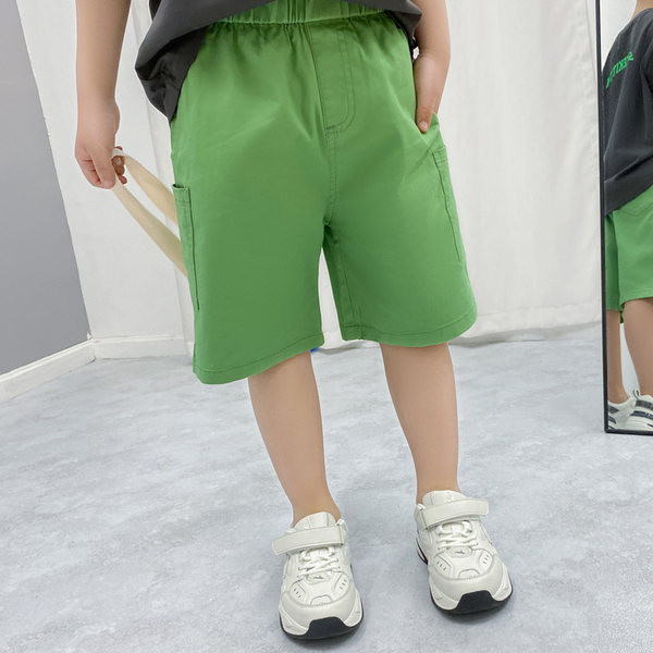 Ležerne kratke hlače za dječake s elastičnim strukom i džepovima