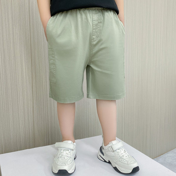 Ležerne kratke hlače za dječake s elastičnim strukom i džepovima